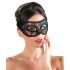 Maschera per gli occhi in pizzo preformata Cottelli (nera)