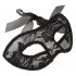 Cottelli - Preformed Lace Eye Mask (Black)