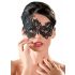 Cottelli - Embroidered Asymmetrical Mask (Black)