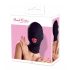 Maschera Erotica Nera "Bad Kitty" con Apertura Bocca