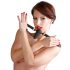 Bad Kitty - Silicone Gag with Small Dildo (Black)