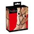 Body con Bretelle e Borchie Bad Kitty - Nero (Taglia Unica S-L)