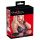 Bad Kitty - Velcro Bondage Set - Red-Black (5-Piece)