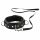 Bad Kitty - Spiked Collar with Leash (Black)