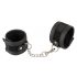 Vegan Fetish - Short Chain Handcuffs (Black)