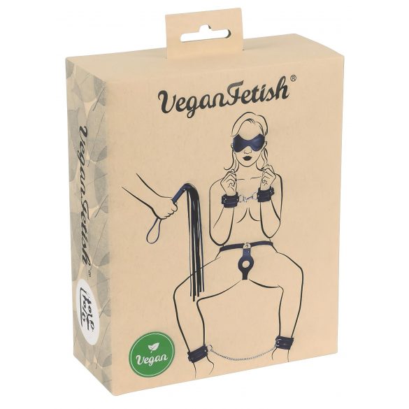 Vegan Fetish - Bondage Set (7 Pieces) - Black