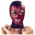 Bad Kitty - Shiny Suck Mask - Black-Red (S-L)