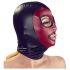 Bad Kitty - Shiny Suck Mask - Black-Red (S-L)