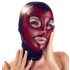 Bad Kitty - glanzende zuigmasker - zwart-rood (S-L)