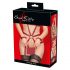 Slechte Kitten - volledige lichaamsharnas body (rood) - L/XL