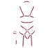 Red Full Body Harness  - L/XL