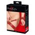 Bad Kitty - Pols- en dijbeen boeien set (rood)