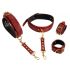 Bad Kitty - Thigh to Wrist Cuffs Set (Red)