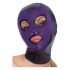 Bad Kitty - shiny suction mask (purple-black)