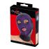 Bad Kitty - shiny suction mask (purple-black)