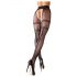 Cottelli - Double Effect Open Fishnet Stockings (Black) - L/XL