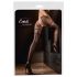 Cottelli - Double Effect Open Fishnet Stockings (Black) - L/XL