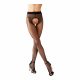 Cottelli - Double Effect Open Tights (Black)  - 4