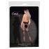 Cottelli Legwear - Open Garter Tights - Black (S-L)