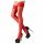 Cottelli - Satin Thigh Highs (Red)