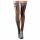 Cottelli - Thigh Highs with Silver Lace Trim  - 3