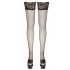 Cottelli - Thigh High Stockings with 11cm Lace (Black)