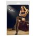 Cottelli - Thigh High Stockings with 11cm Lace (Black)  - 4