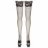 Cottelli - Thigh High Stockings with 11cm Lace (Black)  - 6