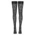 Cottelli Legwear - Leopardenmuster Strümpfe (Schwarz)  - 5