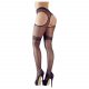 Cottelli - Wavy Sex Stockings (Black)