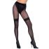 Cottelli - Open Fishnet Stockings (Black)