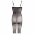 NO:XQSE - Side Patterned Cat Suit - Black