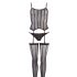 NO:XQSE - Sheer Striped Set (S-L)