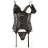 Cottelli - Adjustable Garter Top (Black)  - M