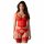 Obsessive Cupide Desir - Transparent Lace Top Set (Red)