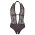 Cottelli - Lace Halterneck Bodysuit (Black)  - M