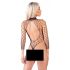 NO:XQSE - Long-Sleeve Mesh Bodysuit - Black (S-L)