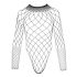 NO:XQSE - Long-Sleeve Mesh Bodysuit - Black (S-L)