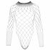 NO:XQSE - Long-Sleeve Mesh Bodysuit - Black (S-L)