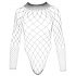 NO:XQSE - Long-Sleeve Mesh Bodysuit - Black (S-L)