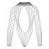 NO:XQSE - Long-Sleeve Mesh Bodysuit - Black (S-L)