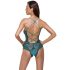 Cottelli - body dentelle ouvert (vert)