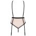 Body con Portacalze Obsessive Lilines (Rosa)