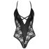 Body Cottelli Party con Motivi Floreali (Nero)  - M