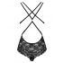 Obsessive 860-TED-1 - body en dentelle sexy (noir)