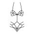 Obsessive - Decorative Body Harness (Black) - S/M