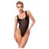 Noir - Transparent Bodysuit (Black)