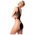 Noir - Transparent Bodysuit (Black)