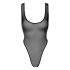 Noir - Transparent Bodysuit (Black)