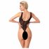 Noir - transparent bodysuit (svart) - M